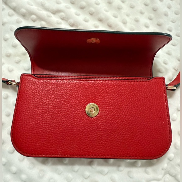 Michael Kors Red Small Crossbody Bag - Picture 6 of 11